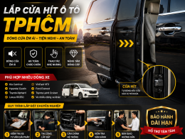 Lắp Cửa Hít Ô Tô TPHCM