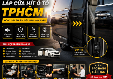 Lắp Cửa Hít Ô Tô TPHCM