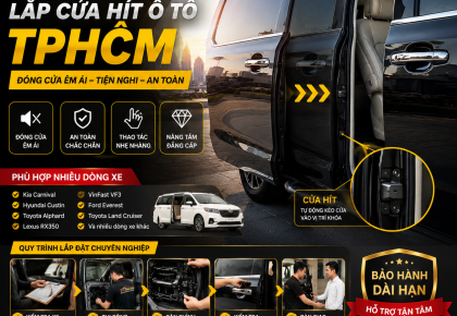 Lắp Cửa Hít Ô Tô TPHCM