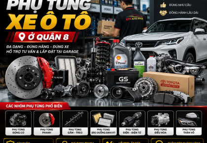 Phụ Tùng Xe Ô Tô Ở Quận 8