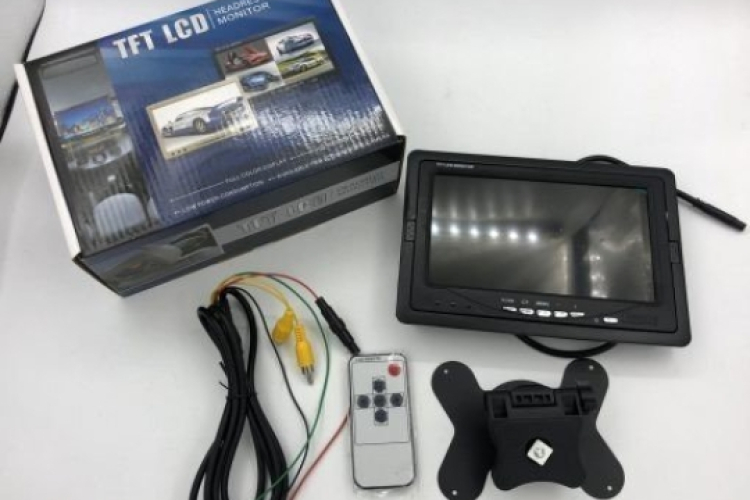TFT LCD HD Video AV siêu mỏng cho xe hơi